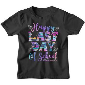 Happy Last Day Of School Bus Driver Life Summer Funny Youth T-shirt - Thegiftio UK