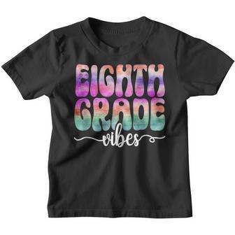 Hello 8Th Grade Vibes Teacher Back To School 8Th Grade Squad Teacher Gifts Youth T-shirt | Mazezy