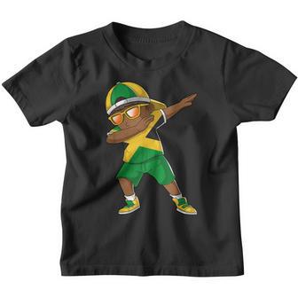Jamaican Boy Jamaica Kid Patriotism Roots Heritage Youth T-shirt - Thegiftio UK