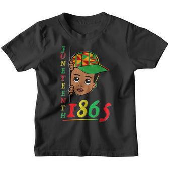 Junenth Celebrating 1865 Black Boy Kids Toddlers Youth T-shirt - Thegiftio UK