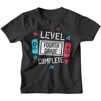 Level 4Th Grade Complete Video Game Happy Last Day Of School Youth T-shirt - Thegiftio UK