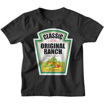 Original Ranch Condiment Group Halloween Costume Adult Kid Youth T-shirt - Monsterry