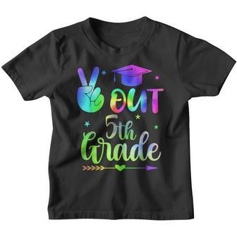 Out 5Th Grade Graduation Class Of 2023 Elementary Boys Girls Youth T-shirt - Thegiftio UK