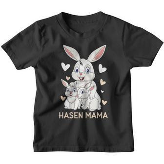 Rabbit Mum Design Cute Bunny Outfit For Girls Gift For Women Youth T-shirt | Mazezy