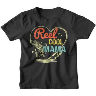 Reel Cool Mama Fishing Mothers Day For Womens Gift For Women Youth T-shirt | Mazezy