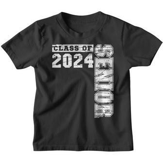 Senior 2024 Class Of 2024 Graduation Or First Day Of School Youth T-shirt - Thegiftio UK