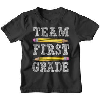 Team First Grade Funny 1St Grade Teacher Back To School Gifts For Teacher Funny Gifts Youth T-shirt | Mazezy