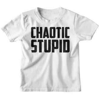 Chaotic Gaming Board Stupid Alignment Die Gamer Dm Youth T-shirt | Mazezy
