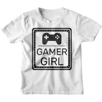 Gamer Girl Geeky Girls That Game Have More Fun Stream Games Youth T-shirt - Thegiftio UK