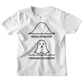 Normal Paranormal Distribution School Psychologist Halloween Youth T-shirt - Seseable