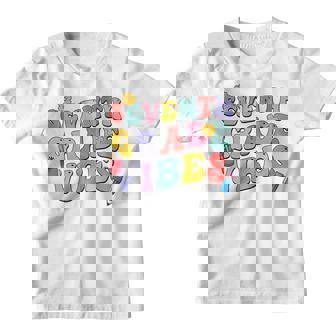 Seventh Grade Vibes Back To School Retro 7Th Grade Teachers Retro Gifts Youth T-shirt | Mazezy