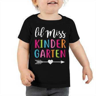 Lil Miss Kindergarten Grad Graduation 2018 Toddler Tshirt | Mazezy
