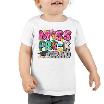 Miss Pre-K Grad Toddler Tshirt | Mazezy