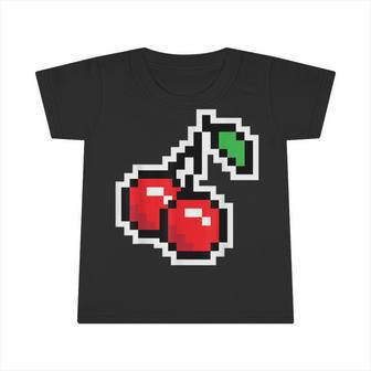Pixel Cherries 80S Video Game Halloween Costume Easy Group Infant Tshirt - Monsterry