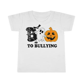 Boo To Bullying Orange Anti Bullying Unity Day Halloween Kid Infant Tshirt - Monsterry AU