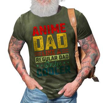 Father’S Day Anime Dad Daddy Father Papa Graphic From Son Gift For Women 3D Print Casual Tshirt | Mazezy