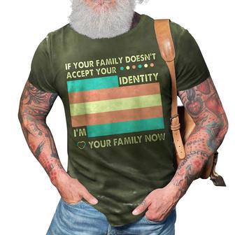 Transgender Support Funny Trans Dad Mom Lgbt Ally Pride Flag Gift For Women 3D Print Casual Tshirt | Mazezy