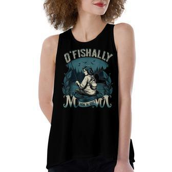 Ofishally The Best Mama Fishing Rod Mommy Women's Loose Tank Top | Mazezy DE