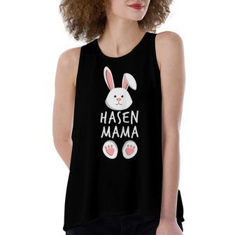 Rabbit Mum Partner Look Easter Bunny Easter Women's Loose Tank Top | Mazezy