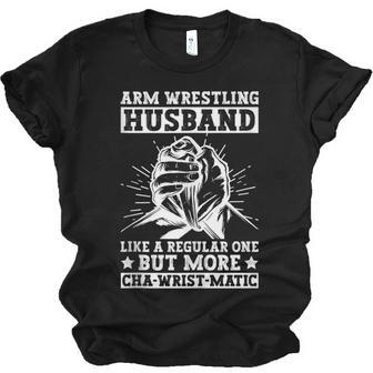 Arm Wrestling Husband For Arm Wrestling Champion Jersey T-Shirt | Mazezy CA