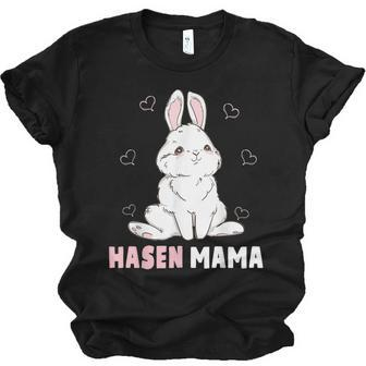 Cute Bunny Easter Rabbit Mum Rabbit Mum Jersey T-Shirt | Mazezy