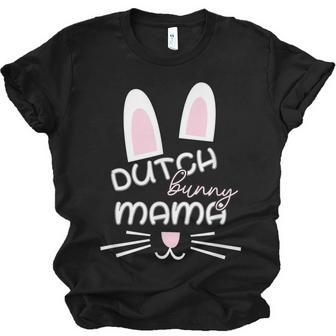 Dutch Rabbit Mum Rabbit Lover Jersey T-Shirt | Mazezy