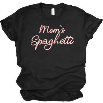 Moms Spaghetti And Meatballs Lover Meme Jersey T-Shirt | Mazezy AU
