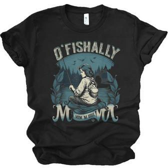 Ofishally The Best Mama Fishing Rod Mommy Jersey T-Shirt | Mazezy DE