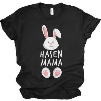 Rabbit Mum Partner Look Easter Bunny Easter Jersey T-Shirt | Mazezy