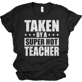 Taken By A Super Hot Teacher Husband Of A Teacher Jersey T-Shirt | Mazezy