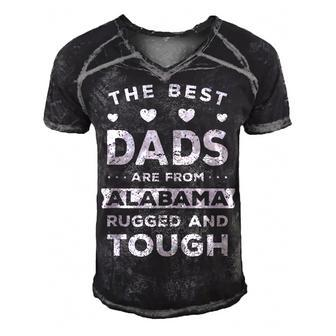 Alabama Dad Funny Saying Gift For Women Men's Short Sleeve V-neck 3D Print Retro Tshirt | Mazezy