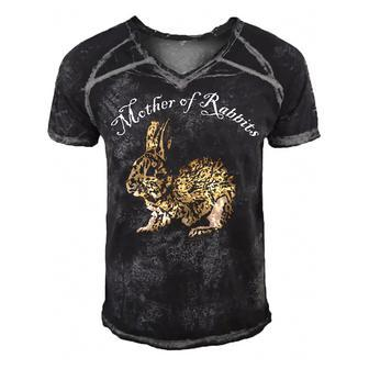 Mother Of Rabbits Rabbit Mum Rabbit Mum Rabbit Mum Gift For Women Men's Short Sleeve V-neck 3D Print Retro Tshirt | Mazezy