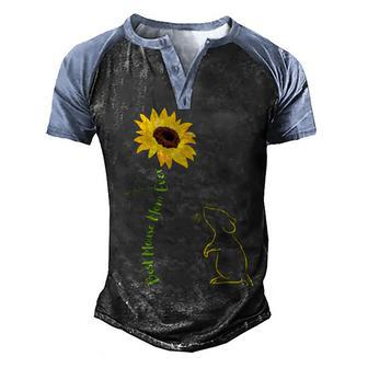 Best Mouse Mom Ever Sunflower Mouse Mama Mouse Mouse Men's Henley Raglan T-Shirt | Mazezy UK