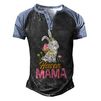 Rabbit Pet Rabbit Mum Men's Henley Raglan T-Shirt | Mazezy