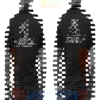 1 Abuela Number One Men's T-shirt Back Print | Mazezy