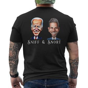 10 For The Big Guy Joe Biden West Wing Laptop Trump China Men's T-shirt Back Print | Mazezy