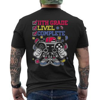 11Th Grade Level Complete Gamer Class Of 2023 Graduation Mens Back Print T-shirt | Mazezy