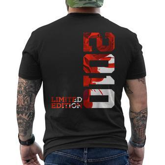 13 Years 13Th Birthday Limited Edition 2010 Men's T-shirt Back Print | Mazezy