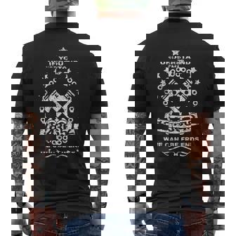 18436572 Awesome V8 Firing Order For Car Enthusiasts Mens Back Print T-shirt | Mazezy