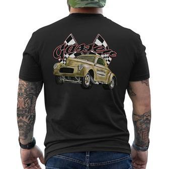 1940 GasserDragsterDragraceHot RodMuscle CarDrag CarUs Mens Back Print T-shirt | Mazezy AU