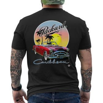 1953 Packard Caribbean Convertible The Perfect Beach Cruiser Men's T-shirt Back Print | Mazezy