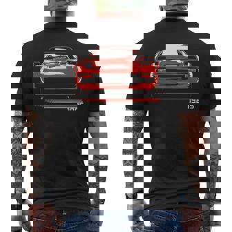 1985 Classic Italian Sports Car Mens Back Print T-shirt | Mazezy