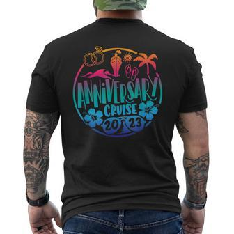 2023 Anniversary Cruise Men's T-shirt Back Print - Monsterry DE