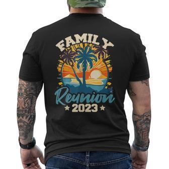 2023 Family Reunion Matching Group Mens Back Print T-shirt - Monsterry