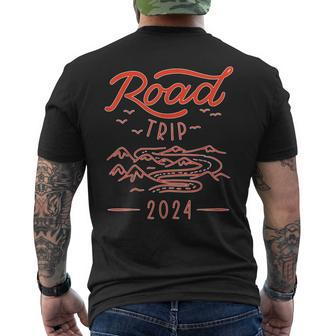 2024 Road Trip Men's T-shirt Back Print | Mazezy