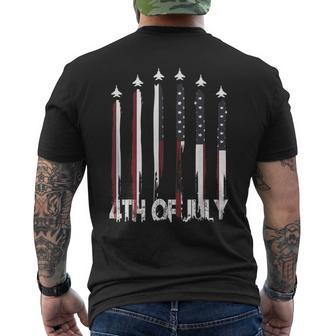 4Th Of July American Flag Vintage 4Th Of July For Men Mens Back Print T-shirt | Mazezy DE