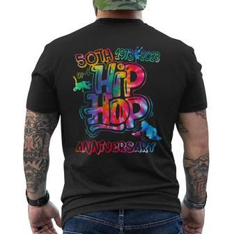 50 Years Ld 50Th Anniversary Of Hip Hop Graffiti Hip Hop Men's T-shirt Back Print - Thegiftio UK