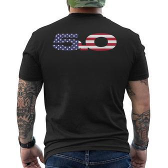 50L Coyote Engine America 4Th Of July S197 Foxbody Men's T-shirt Back Print | Mazezy