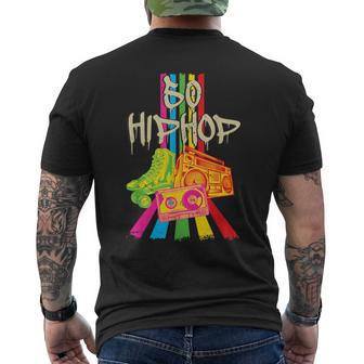 50Th Music Anniversary Of Hip Hop Birthday Vintage Retro Mens Back Print T-shirt | Mazezy