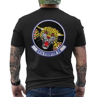54Th Fighter Squadron Men's Back Print T-shirt | Mazezy